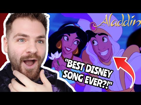 OLD DISNEY FAN Reacts to A Whole New World (From "ALADDIN") REACTION!!