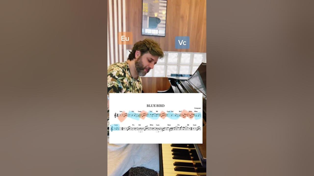 #bluebird #piano dueto #anime #naruto #tocartecladofacil #pianotutorial #pianoiniciante #auladepiano