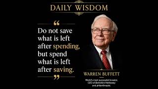 According To Warren Buffet - One Reason Most People Are Not Wealthy