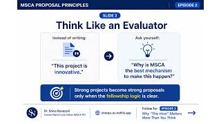 MSCA proposal principles Episode 2-A Great Research Project Is NOT a Great MSCA Proposal