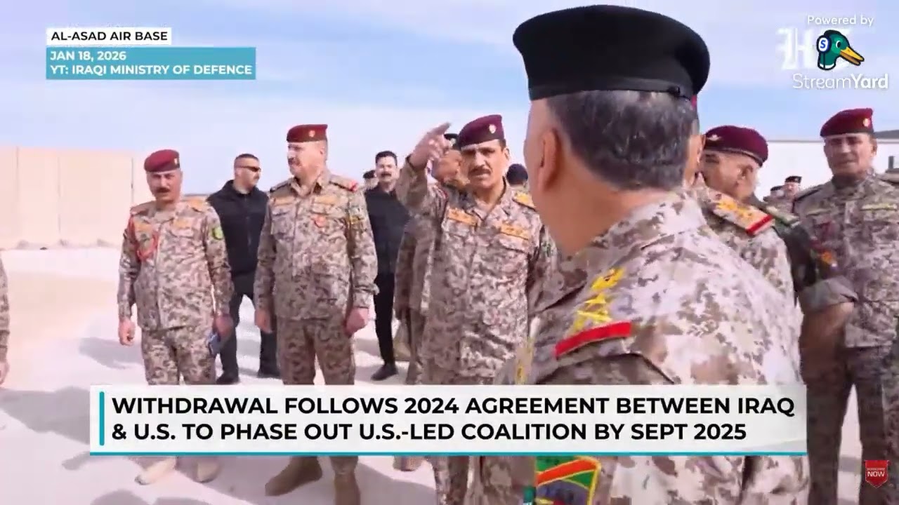 The U.S. withdrawal from Iraq is an ongoing process