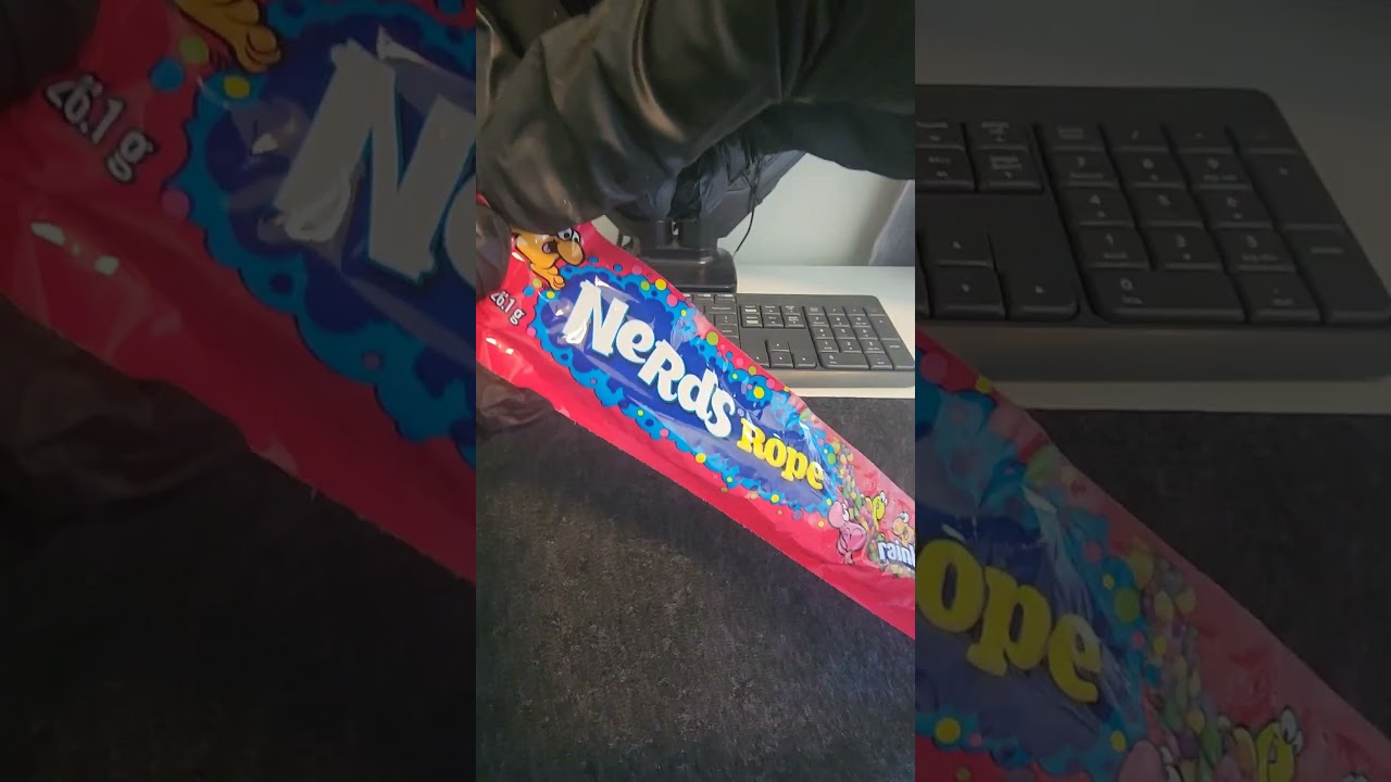 Satisfying Asmr nerds candy 🍬 😋 🍭 #lollipops #gummy #unboxing #Sweets #viralshorts