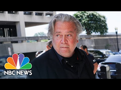 Jury Selection Underway For Steve Bannon's Contempt Of Congress Trial