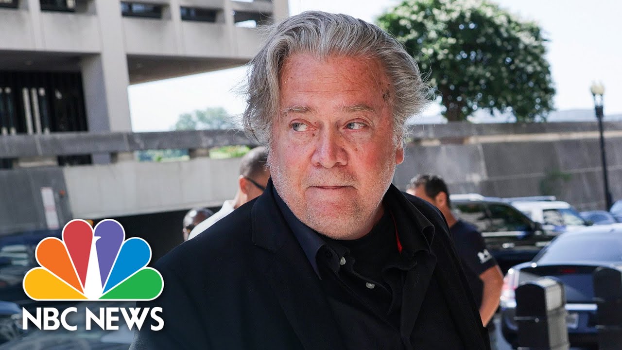Jury Selection Underway For Steve Bannon's Contempt Of Congress Trial