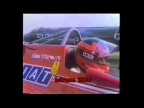 Gilles Villeneuve a Istrana contro un caccia Starfighter F104S