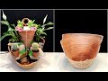 How to make Beautiful Waterfall from Broken Vase / DIY