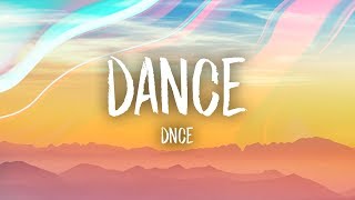 Video-Miniaturansicht von „DNCE - DANCE (Lyrics)“