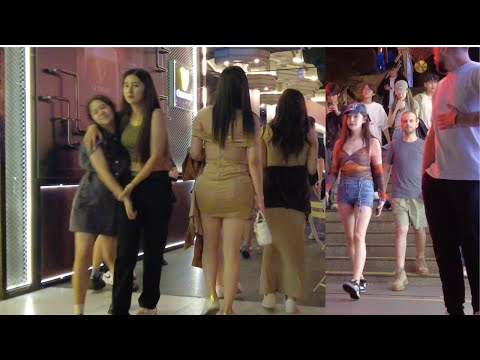 There are so many beauties in Shanghai bars! | 上海酒吧,尤物美女非常多!超短裙 美腿 丝袜 黑丝 大长腿
