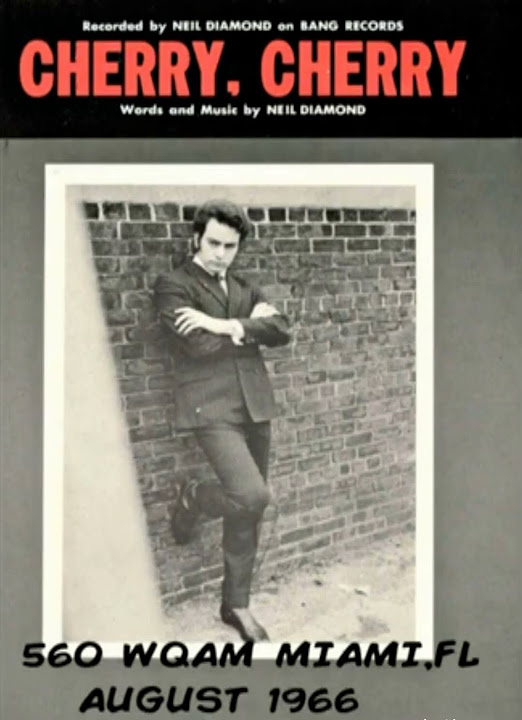 Neil diamond s 1966 miami radio station id cherry cherry dj pick 