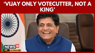 Piyush Goyal Dismisses Vijay As Vote-Cutter, Slams Udhayanidhi Over Sanatan Row 4K N18V