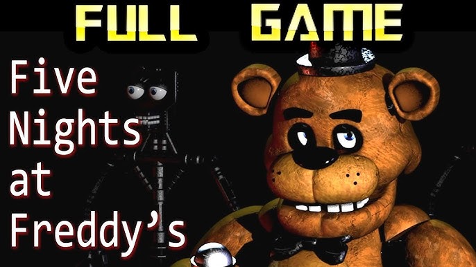 Five Nights at Freddy's Gameplay Walkthrough Part 1 - Screw this