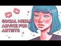 SOCIAL MEDIA ADVICE FOR ARTISTS | Gouache Portrait