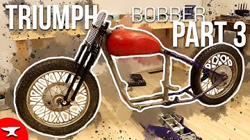 Triumph Bobber Build - [Part 3] - Frame Mock-up