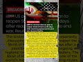 US and Iran Discuss Possible Strait of Hormuz Reopening Plan