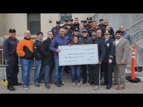 West New York PBA, PSA raise $10,000 for the American Cancer Society