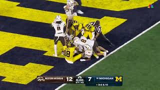 Bryce Underwood Connects on a HAIL MARY FOR THE WIN vs. Western Michigan | Michigan Football