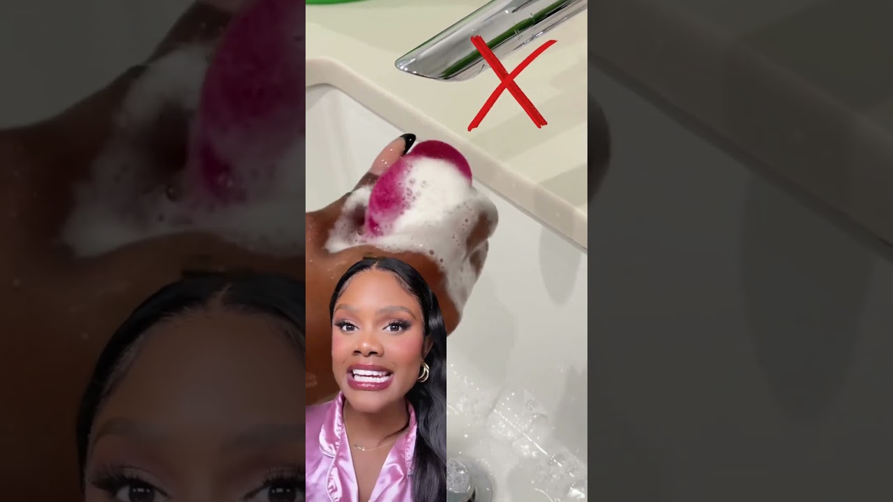 How to Clean Your Beauty Sponges ✨