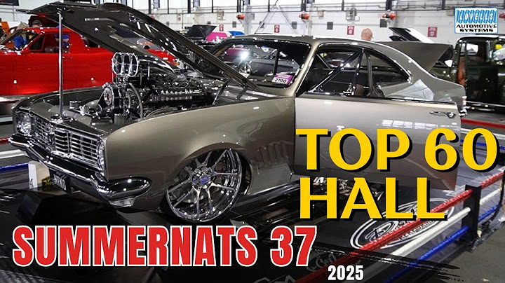 Top 60 Elite Hall at Summernats 37 2025