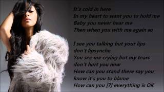 Nicole Scherzinger - Casualty /\ Lyrics On A Screen