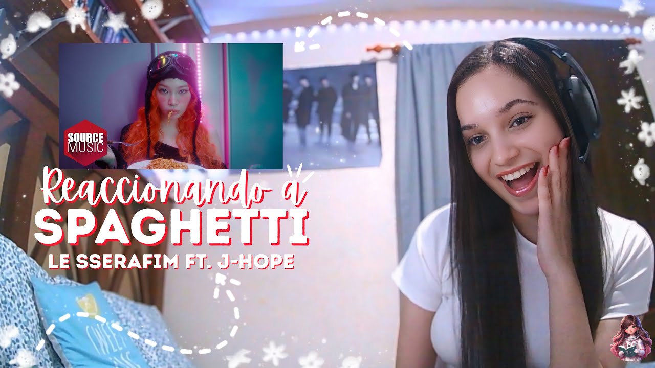 Dominicana Reaccionando a SPAGHETTI de LE SERRAFIM ft. J-hope | #BTS 🍝
