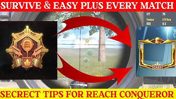 How to Easy survive in h@cker Lobby | easy plus tricks in conqueror lobby BGMI #roadto1k