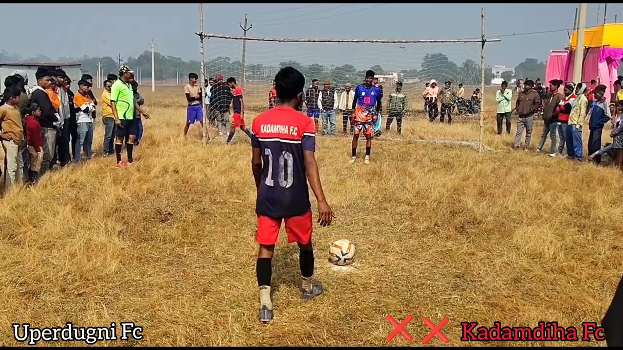 Kadamdiha Fc 🆚 Uperdugni Fc 1st round penalty shootout //at: Nawadih football tournament 2025