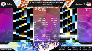 New Pp Record Kalkai Vs Cheewee10 Buzz Cutz Magnum Opus - Osu Mania