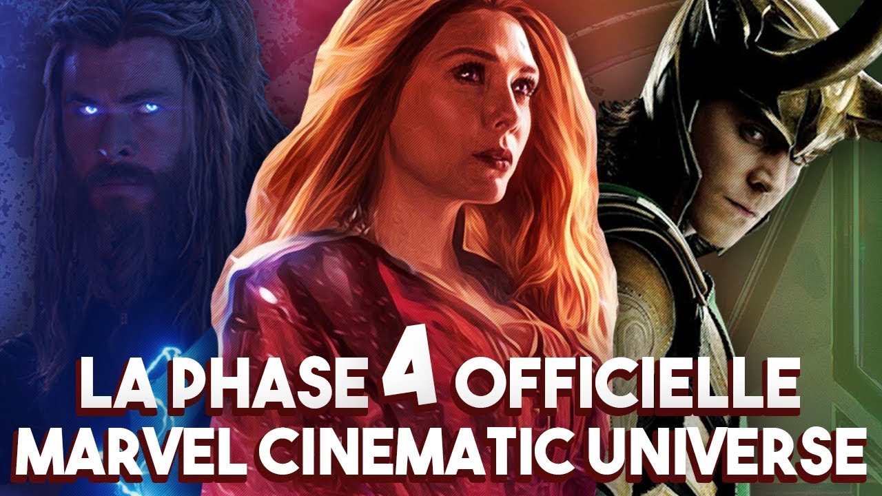 Les NOUVEAUX FILMS & SÉRIES de la PHASE 4 de MARVEL - YouTube