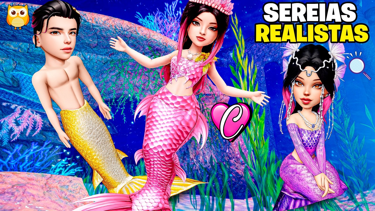 NÓS VIRAMOS LINDAS SEREIAS REALISTA E VIAJAMOS PARA OCEANO ! (Brookhaven)