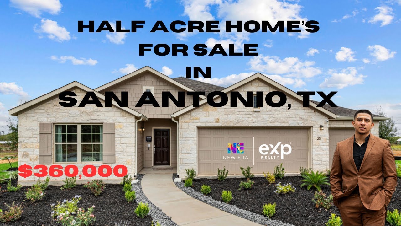Half Acre Home's on the Southside of San Antonio, Tx SATX is growing