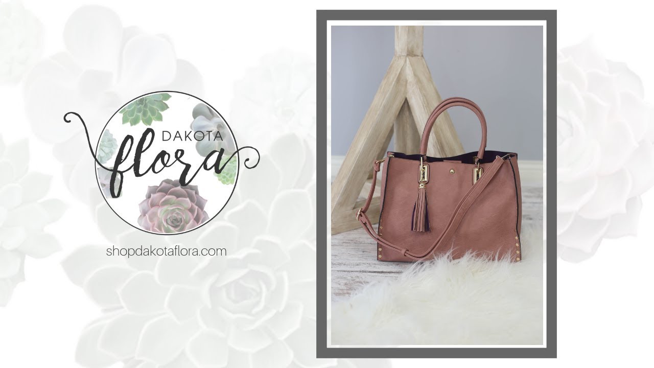 boutique shopping madrid Savanna Studded Handbag