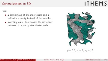 Three-dimensional skin-coloring of a four-dimensional being