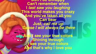 True Colors Lyrics Full Version   Trolls Soundtrack   Justin Timberlake and