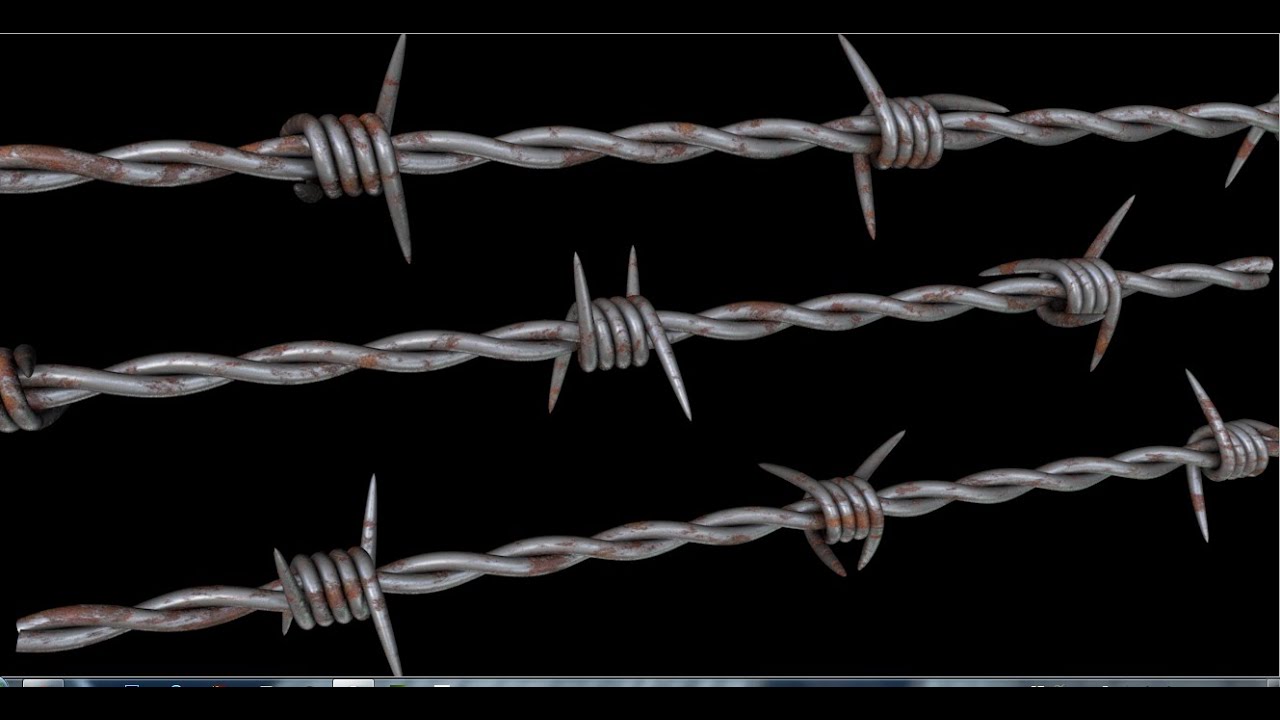 Barbed Wire C4d Tutorial Youtube Tutorial 3d Tutorial Barbed Wire