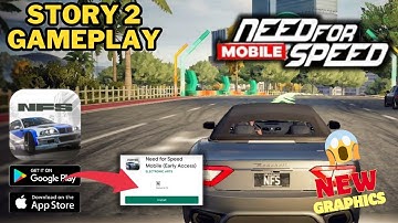 Need For Speed Mobile - (CBT 2) Story 2 Gameplay Walkthrough (Android, iOS) | #jerryisgaming