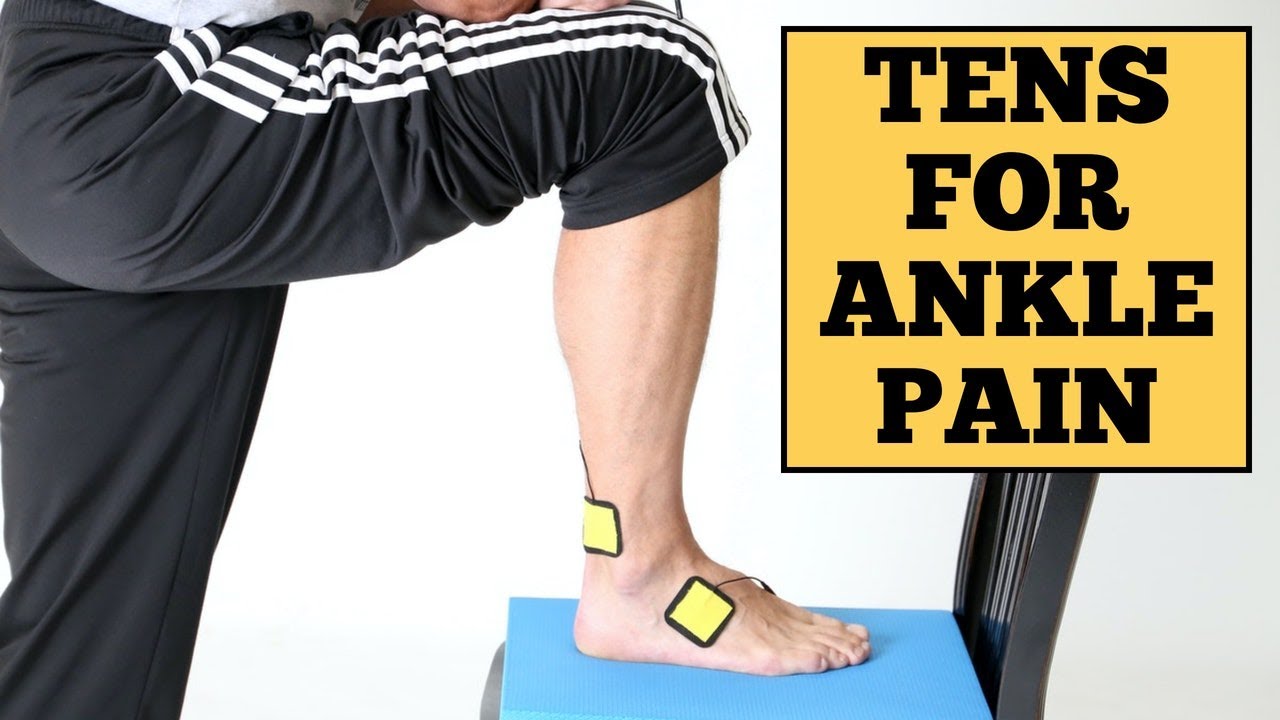 How to Use A TENS Unit With Inner, Outer & General Ankle Pain. Correct Pad  Placement 