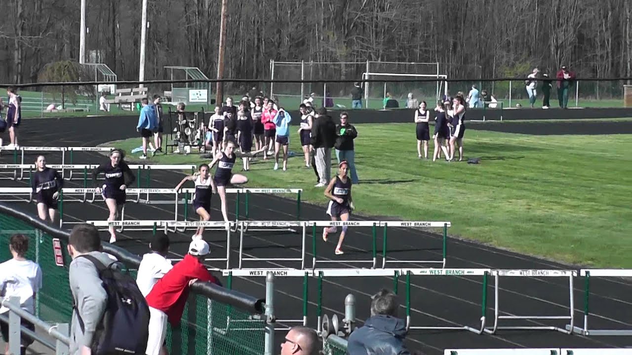 Louisville Middle School girls 100 M hurdles. YouTube