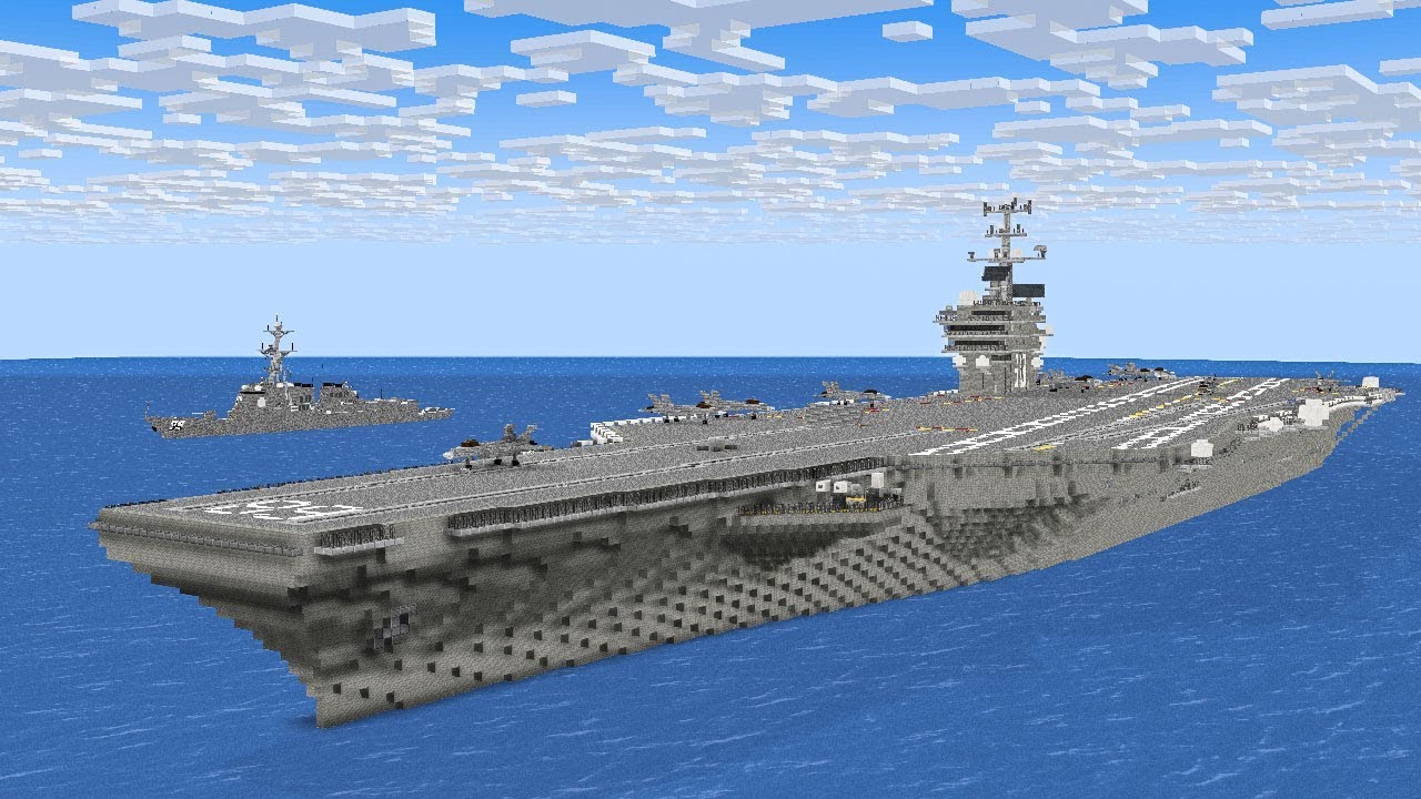 minecraft aircraft carrier download
