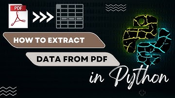 How To Extract Data from pdf in python || pdf data extraction