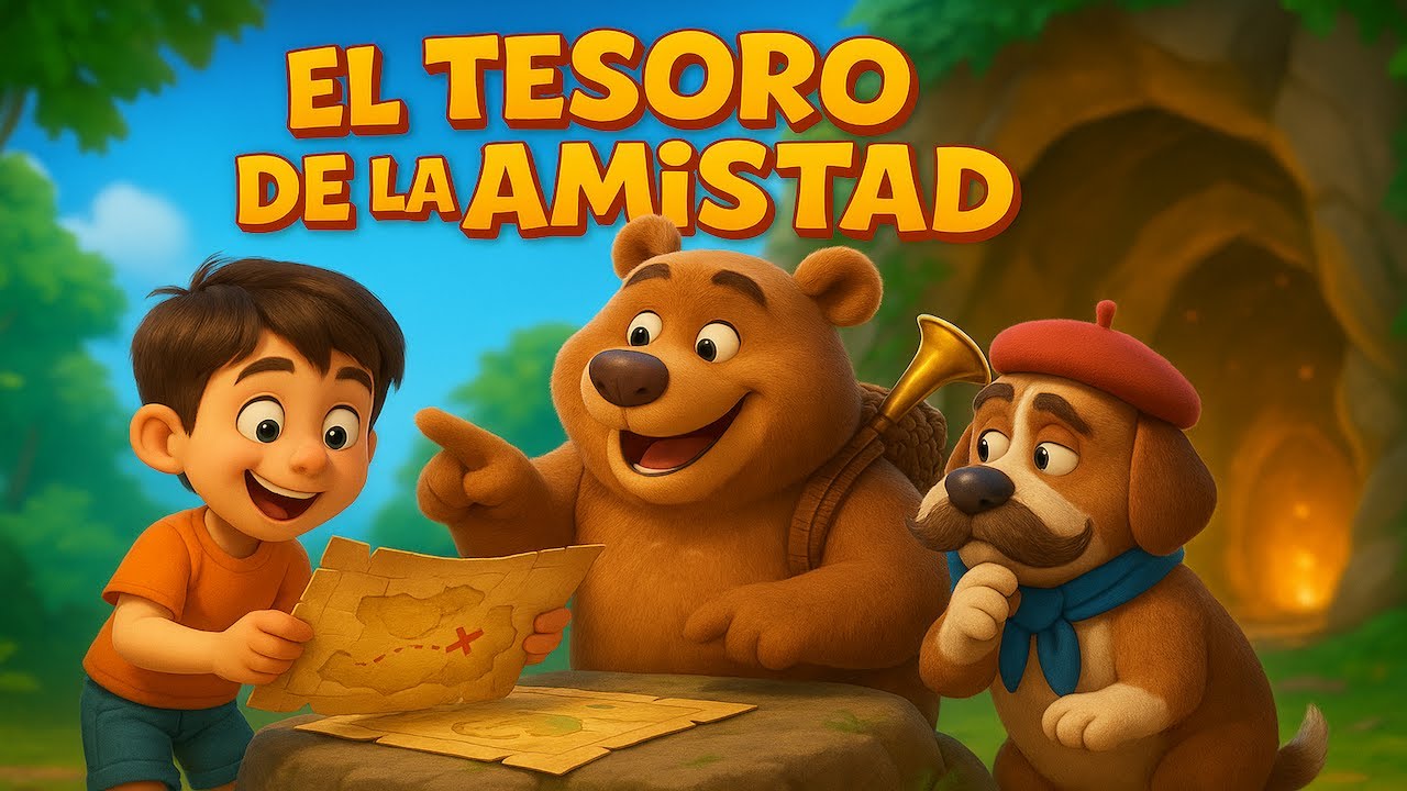 CUENTOS INFANTILES | EL OSO TROMBOSO | EL TESORO DE LA AMISTAD
