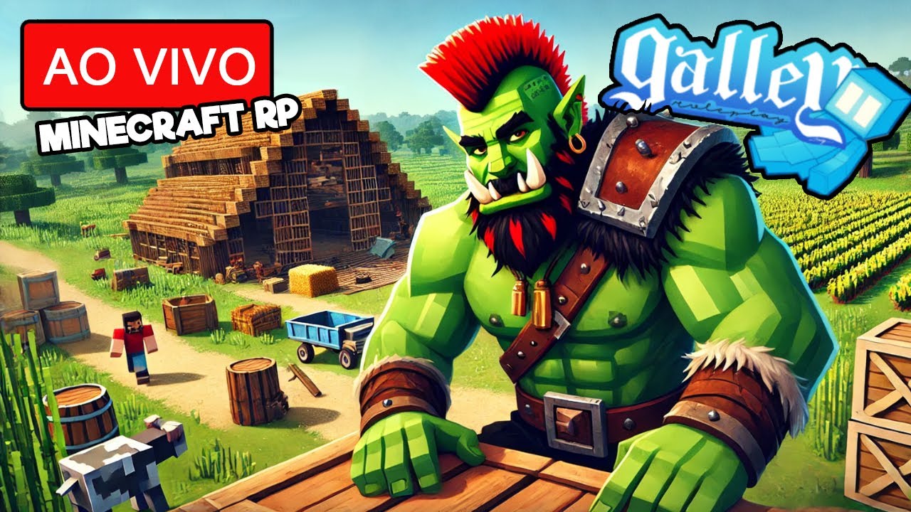 Minecraft Player Roles 🔴 MINECRAFT RP + GALLEY Role Play = MINECRAFT LIVE 💥JOGANDO COM ...