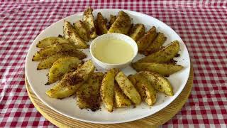 Potatoes wedges  بطاطا ودجز