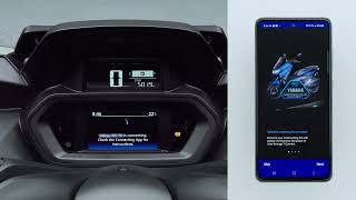 Yamaha's new XMAX pairing instructions screenshot 1