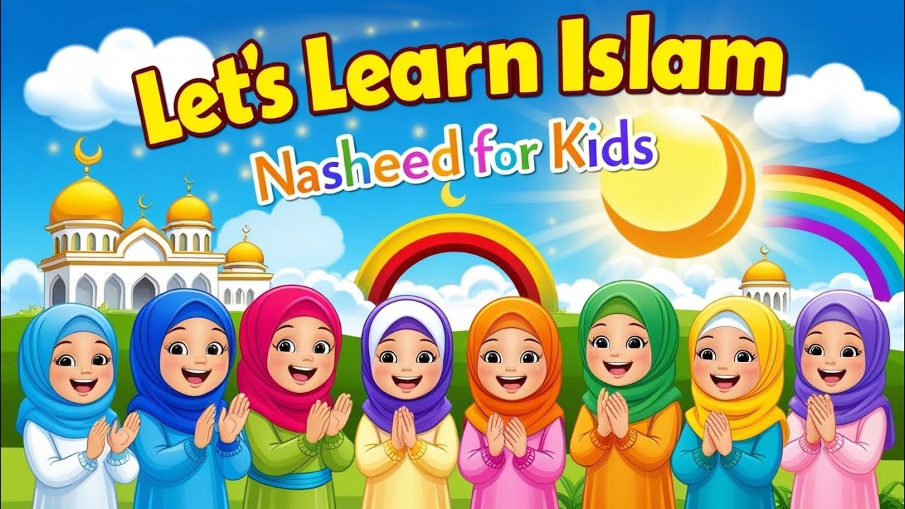 Let’s Learn Islam | Fun Islamic Nasheed for Kids | Educational Muslim ...