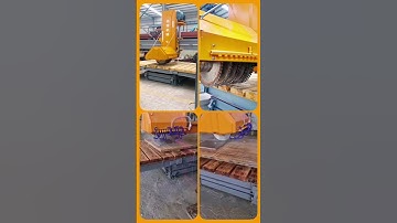 The Working Video of the Bridge Multi-Blade Saw Cutting Machine                   DF-800-7D