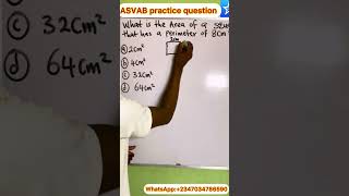 ASVAB practice question #shabestonlinetutorial #usamillitary #privatetutor #asvab