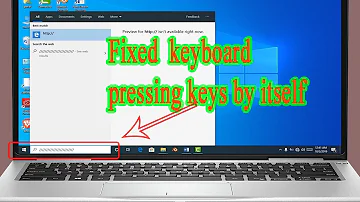 How do I find the pressed key on my laptop?