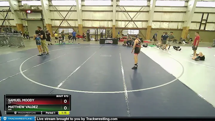 87 Lbs 5th Place Match - Samuel Moody, UT Vs Matth...