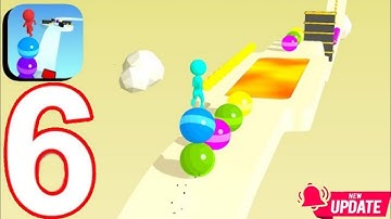 Stack Rider - Gameplay Walkthrough Part 6 (android, iOS) by Super Sonic Studios LTD #6 ||LadderRace