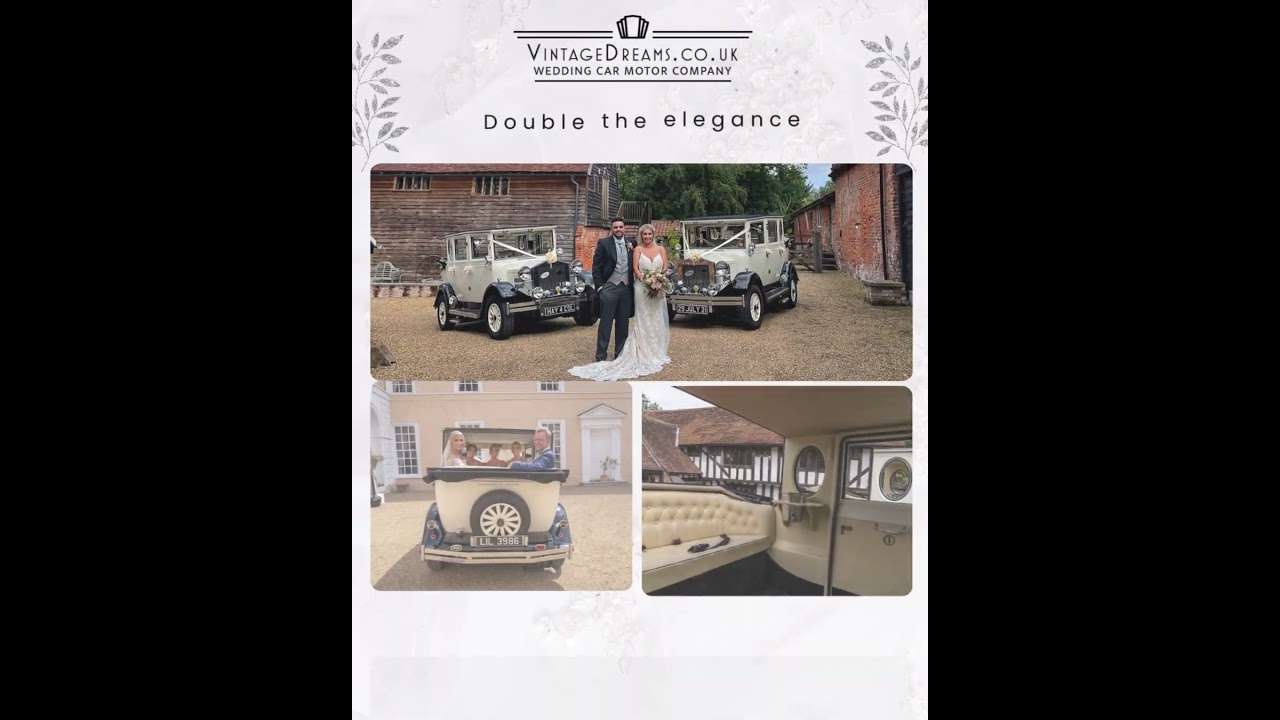 Vintage Dreams Wedding car Motor Company | Classic Wedding Car Hire
